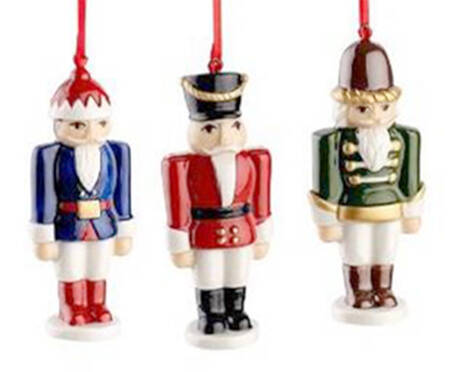 Nostalgic Ornaments Nutcracker Ornaments S/3 - Boxed