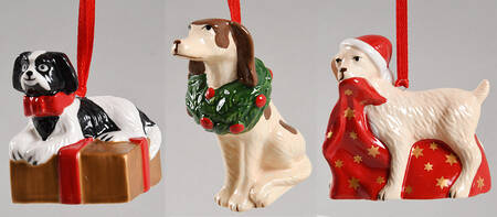 Nostalgic Ornaments Dogs S/3 - Boxed