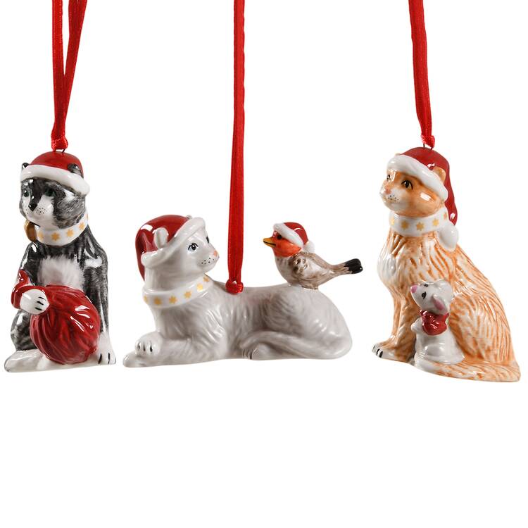 Nostalgic Ornaments Cats S/3 - Boxed