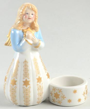 Nostalgic Light Angel Figurine Votive - Boxed
