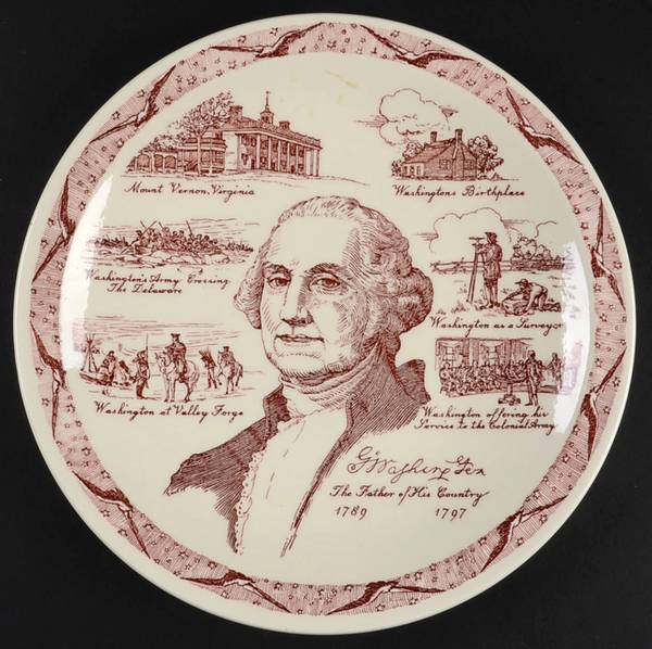 Presidents George Washington-Eagle Border - No Box