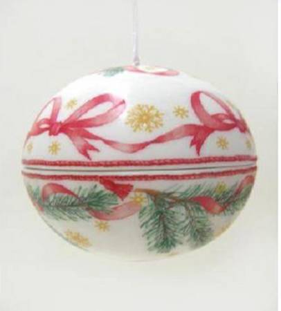 Christmas Balls Fir Branch - Boxed