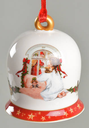 Annual Christmas Bell Ornament Bell 2022 - With Box Bx2022