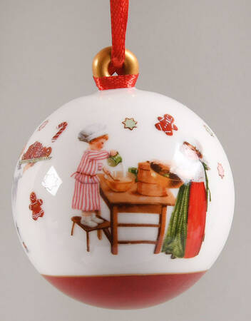 Annual Christmas Ball Ornament Ball 2023 - With Box Bx2023