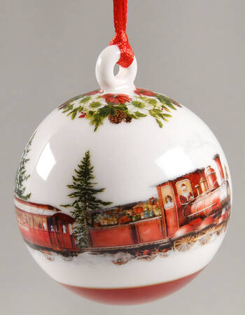 Annual Christmas Ball Ornament Ball 2025 - With Box Bx2025
