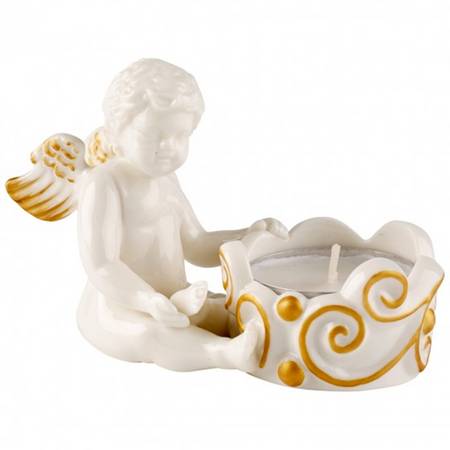 Christmas Angels Sitting Angel Votive - Boxed