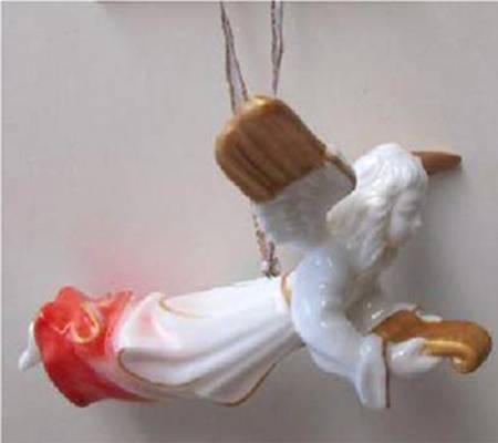 Christmas Angels Ornaments Angel Flying - Boxed