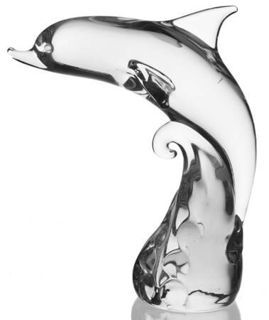 Vilca Crystal Figurines Dolphin - No Box