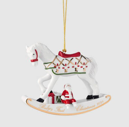 Christmas Classics Rocking Horse-Baby's 1st Christmas - Boxed