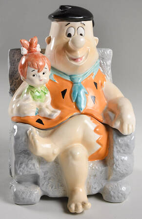 Cookie Jars Fred & Pebbles - No Box