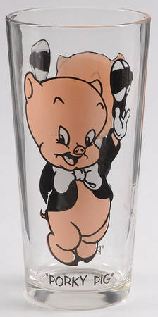 Looney Tunes 1973 Porky Pig-16 Oz - No Box