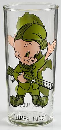 Looney Tunes 1973 Elmer Fudd-16 Oz - No Box