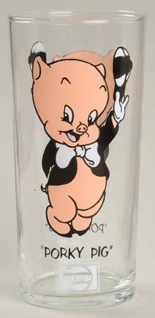 Looney Tunes 1973 Porky Pig-15 Oz - No Box 4f