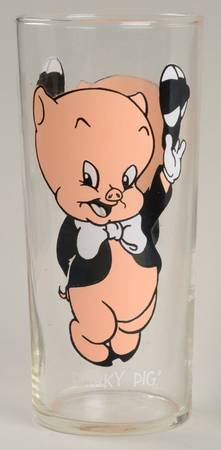 Looney Tunes 1973 Porky Pig-16 Oz - No Box