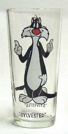 Looney Tunes 1973 Sylvester-16 Oz - No Box