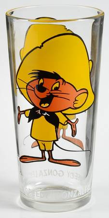 Looney Tunes 1973 Speedy Gonzales-16 Oz - No Box