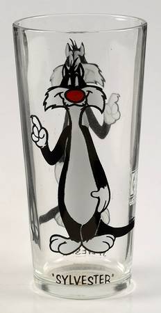 Looney Tunes 1973 Sylvester-16 Oz - No Box