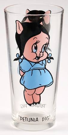 Looney Tunes 1973 Petunia Pig-16 Oz - No Box