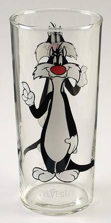 Looney Tunes 1973 Sylvester-16 Oz - No Box