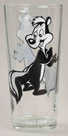 Looney Tunes 1973 Pepe Le Pew-16 Oz - No Box