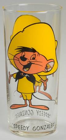Looney Tunes 1973 Speedy Gonzales-16 Oz - No Box