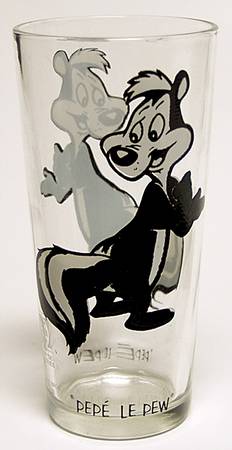 Looney Tunes 1973 Pepe Le Pew-16 Oz - No Box