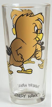 Looney Tunes 1973 Henery Hawk-16 Oz - No Box