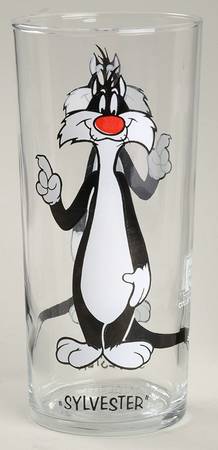 Looney Tunes 1973 Sylvester-16 Oz - No Box