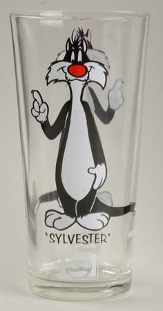 Looney Tunes 1973 Sylvester-16 Oz - No Box