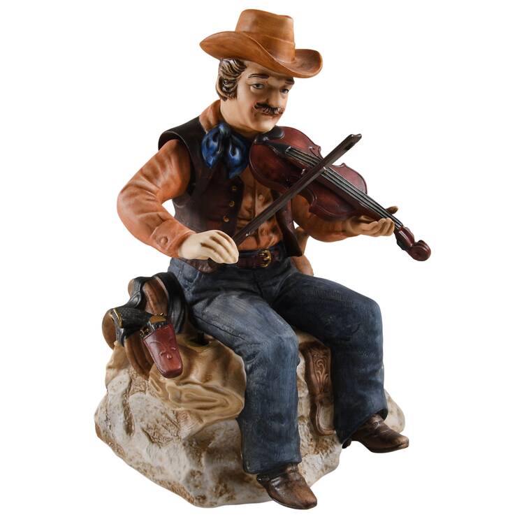 Melody in Motion Musical Figurines Fiddler - No Box