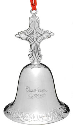 Grande Baroque Bell 2009 Cross Finial - Boxed