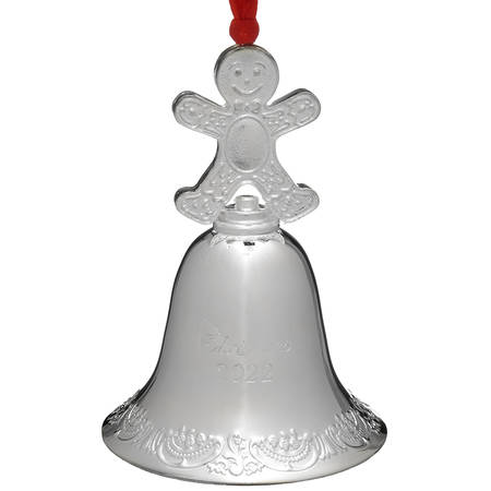 Grande Baroque Bell 2022 Bell- Gingerbread Man - Boxed