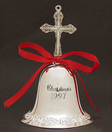 Grande Baroque Bell Cross Bell - Boxed