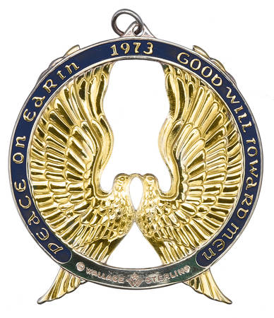 Peace Dove 1973 Peace Dove-Gold Vermeil - Boxed