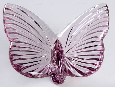 Waterford Crystal Figurine Butterfly-Amethyst - Boxed