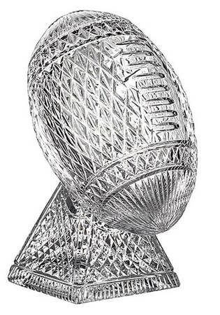 Waterford Crystal Figurine American Football - Boxed