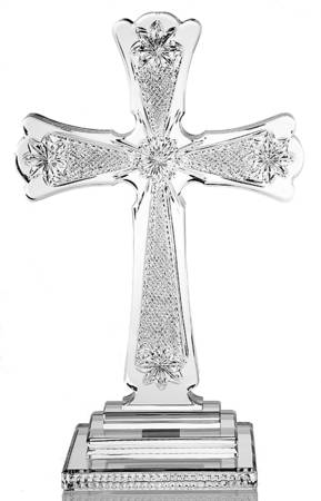 Waterford Crystal Figurine Irish Cross - Boxed