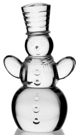 Waterford Crystal Figurine Jolly Snowman - No Box