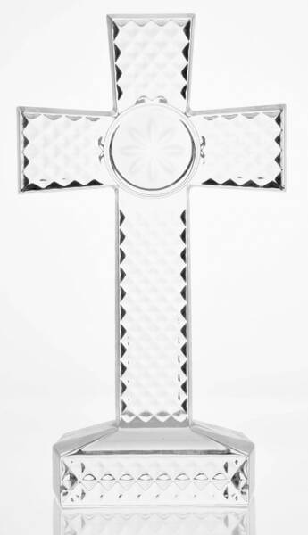 Waterford Crystal Figurine Standing Cross - Boxed