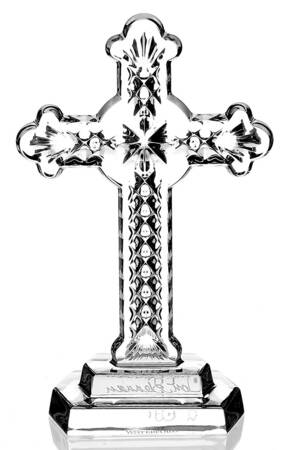 Waterford Crystal Figurine Celtic Cross - Boxed