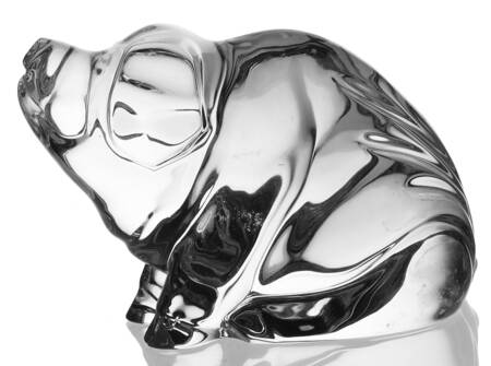 Waterford Crystal Figurine Pig - No Box