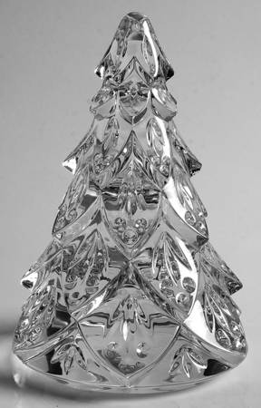 Waterford Crystal Figurine Christmas Tree - Clear - Boxed