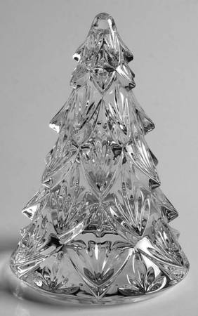 Waterford Crystal Figurine Christmas Tree - Clear - Boxed