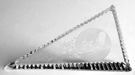 Waterford Crystal Figurine Pennant-Christmas - Boxed