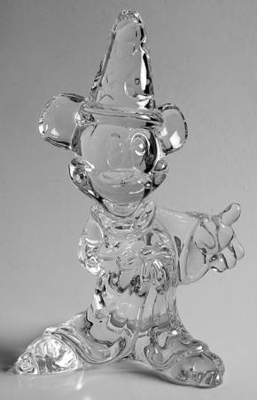 Waterford Crystal Figurine Disney Sorcerer Mickey - No Box