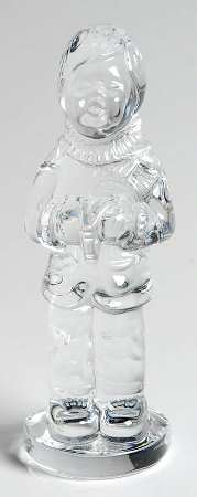 Waterford Crystal Figurine Christmas Caroler - No Box