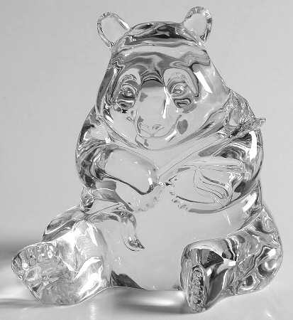 Waterford Crystal Figurine Panda - Boxed