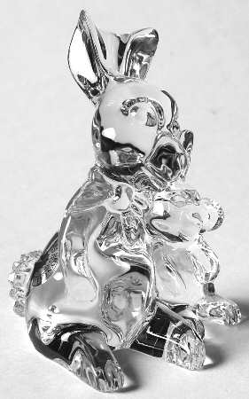 Waterford Crystal Figurine Bunny - 4th Edition-Rabbit - Boxed