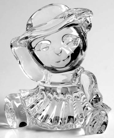 Waterford Crystal Figurine Lady Bear - Boxed