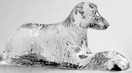 Waterford Crystal Figurine Irish Wolfhound-Dog - Boxed